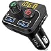 Produktbild LTIBEN V5.0 Bluetooth-FM-Transmitter für Auto, kabellos, Bluetooth-FM-Radio-Transmitter-Adapter, Freisprecheinrichtung mit Bass-Booster, Dual-USB-Ports 5 V/3,4 A, TF-Karte, USB-Flash-Laufwerk
