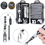 👊【❄ Tragbar und ergänzend】- Repair Tool Kits sind mit einer Aufbewahrungsbox aus schlagfestem PP-Material ausgestattet. Der Stauraum ist angemessen ausgelegt, die Position und Größe des Zubehörs sind gleich und die Teile können nicht leicht herausfallen.