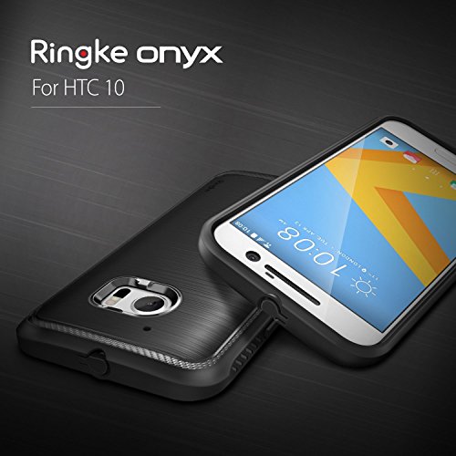 Funda HTC 10   Ringke ONYX  Fuerza el  stica  Durabilidad flexible  duradero antideslizante gota protecci  n  TPU Defensivo paraHTC 10 - Black