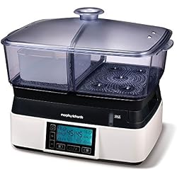 Morphy Richards M48775EE 48775 Cuit-Vapeur Intellisteam Compact Blanc 1600 W
