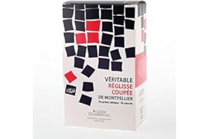 SATTIE Auzier-Chabernac - Véritable Réglisse coupée de Montpellier boîte 1 Kg