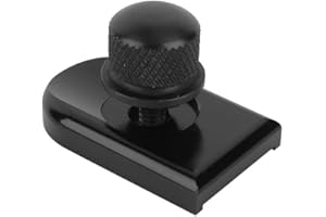 ‎QIILU Qiilu Motorrad Sitzschraube Tab Schraube Halterung Knopfabdeckung Für Fatboy Road King Softail schwarz