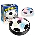 Produktbild Vicstar Air Power Fußball HoverBall Indoor Fußball mit LED-Leuchten Hover Ball mit Schaum Stoßfänger für Kinder,Perfekt zum Spielen in Innenräumen ohne Möbel oder Wände zu beschädigen