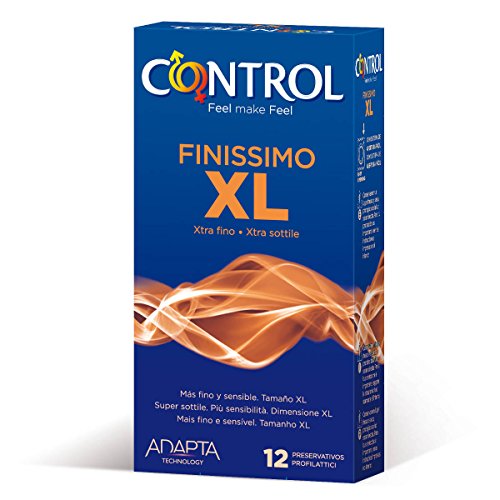 Control Finissimo XL Preservativos - Pack de 12 preservativos