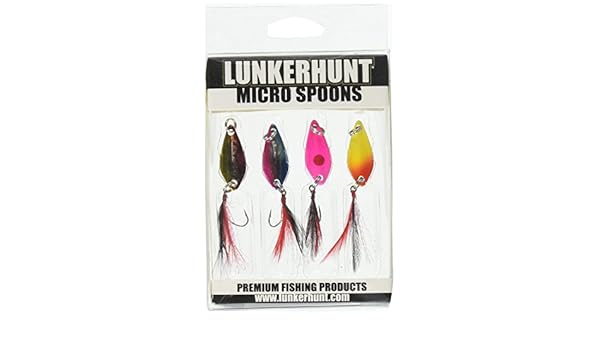 Download Lunkerhunt Ms01 4 Pack Style Micro Spoon Series Fishing Lure Sports Fitness Hunting Fishing Ilsr Org