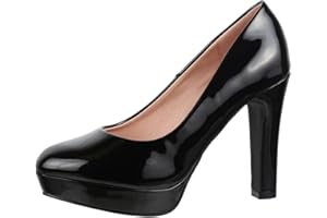 Elara Zapato de Tacón Alto Mujer con Plataforma Chunkyrayan