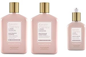 SIXYEAR Alfaparf Lisse Kheratin Therapy Shampo E Balsamo + Keratin Serum 500 ml + 125 ml