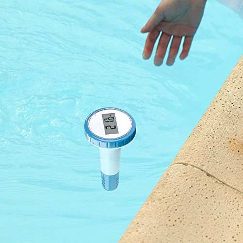 FreeTec Zusätzliches Funk-Poolthermometer für PT-250, wasserdicht IPX8 - 6