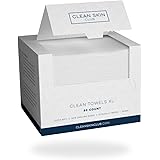 Clean Skin Club Clean Towels XL, Biobased Dermatologicamente Approvato Asciugamano per il Viso, Anti Acne Salviettina per il 