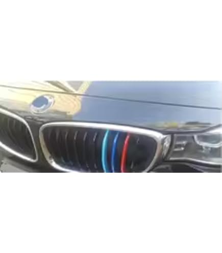 3 Strisce Rivestimento Griglia Auto Per BMW X1 X2 X3 X4 X5 X6 X7 - Design Racing | Materiale ABS - Foto 13