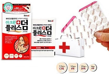 Acwin Plus Derm Moist Wound Dressing for Skin Trouble Ance Pimple Care Hydrocolloid Patch by Acwin