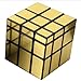 Produktbild URGrace 3x3x3 Spiegelwürfel Blöcke Guss überzogen Glänzend Magic Cube Puzzle Gehirn Teaser IQ Weltweit pädagogisches Spielzeug Goldene Farbe