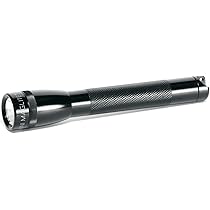 Lampe Torche Maglite Mini 2 Piles AA Avec étui - Noir - État Correct