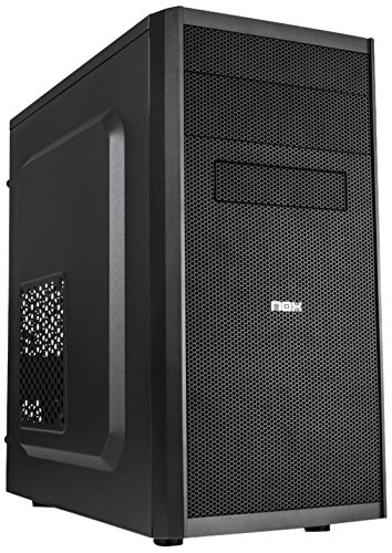NOX NXCBAYMX - Caja de Ordenador Torre Micro ATX  Color Negro