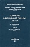 Image de Documents Diplomatiques Francais, 1934: 27 Juillet - 31 Octobre
