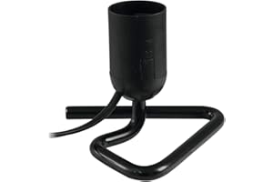 Eurolite Triangle Fassung schwarz | Design-Fassung E-27