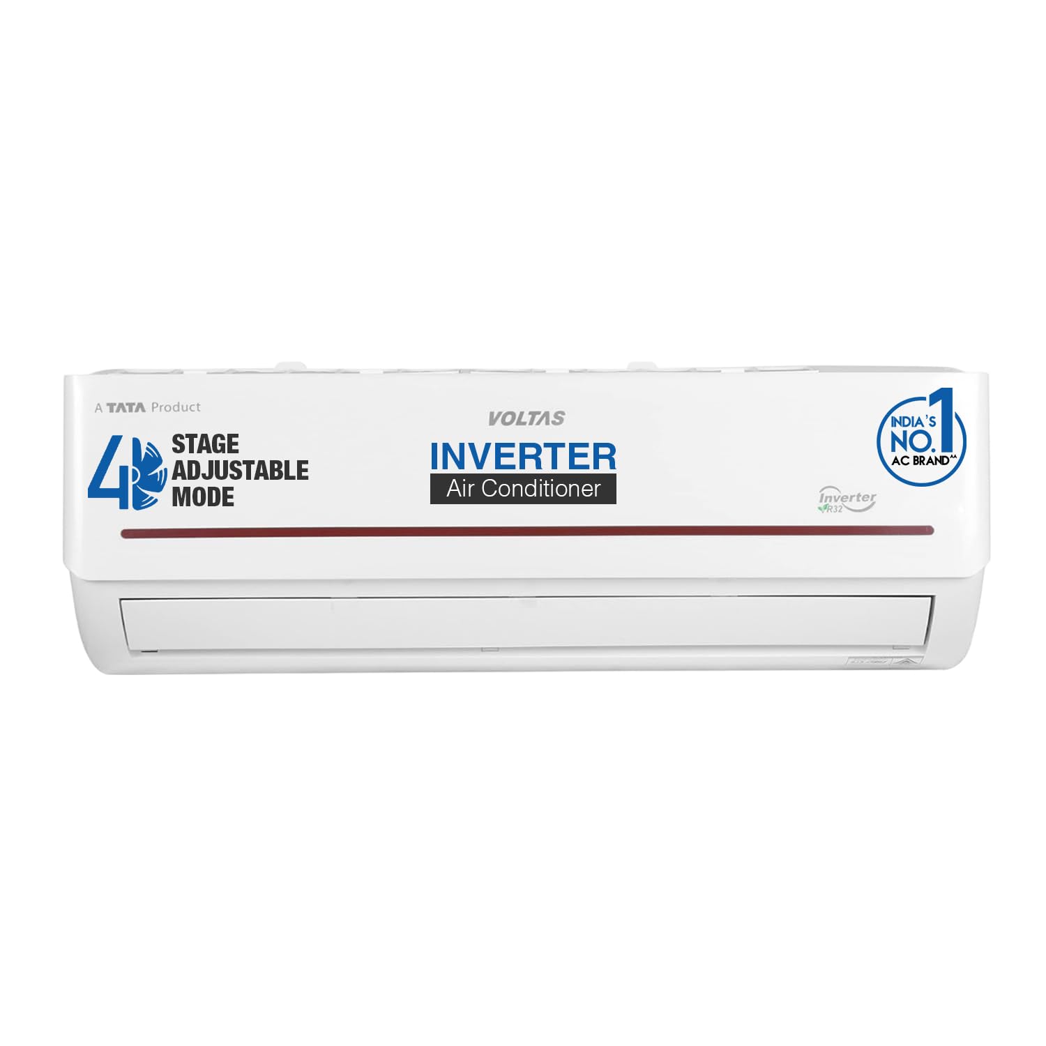 Voltas 1.5 Ton 3 Star, Inverter Split AC(Copper, 4-in-1 Adjustable Mode, Anti-dust Filter, 2023 Model, 183V Vectra Prism, Whi