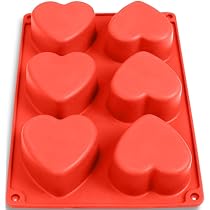 Raguso Silikonform Rose – Für Seife, Fondant, Schokolade, Backofengeeignet, BPA-frei, 14x14 Cm