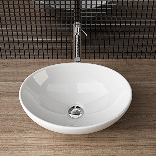 DESIGN KERAMIK AUFSATZWASCHBECKEN WASCHSCHALE HANDWASCHBECKEN GÄSTE WC TOP A99 - 2