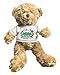 Price comparison product image Alexis, Personalised Name, Teddy Bear.... 'OMG Alexis You're Awesome!', Fun Comic Art Design, Good Quality, Cuddle Soft, Seated Height 23cm Approximately.