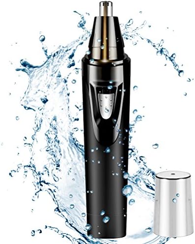 Electric Nose Ear Hair Trimmer,Jack & Rose Waterproof Fast Eyebrow Face Clipper Shaver with Power Indicator Light and Three-Dimensional Rotation Blade for Men Women