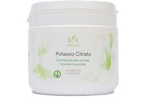 Benessence - Potassio Citrato in polvere solubile - 500 g - 250 Giorni di Integrazione