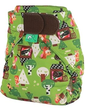 Tots Bots Peenut Wrap Windel (Größe 2, rot Riding Hood)