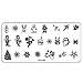Tonsee® 1PC Christmas Halloween Nail Art Image Stamping Plates Manicure Template (A)
