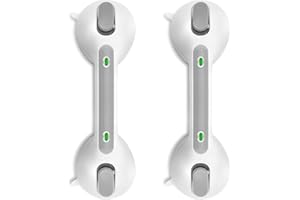 Newthinking Poignée Ventouse, Poignee Securite Salle de Bain, Barre d'appui Douche Ventouse, Barre d'appui WC, Poignée Ventouse Salle de Bain, Pour Personnes Âgées Handicapés Enfants