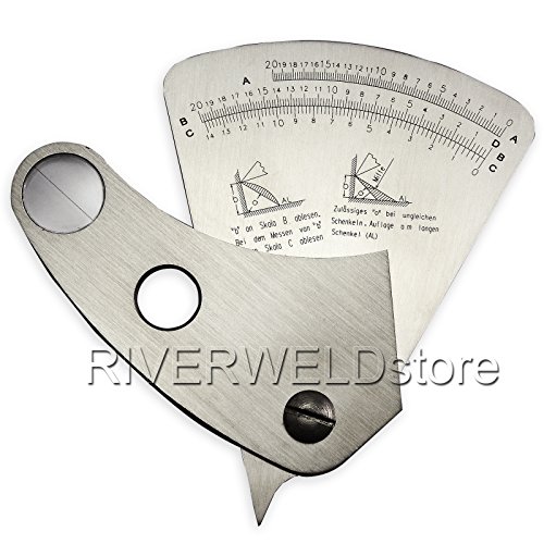 Fächerförmig Schweißlehre Gage Schweißtest Ulnare Inspektion