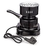 Topgoods Elektrischer Shisha Kohleanzünder Kohle-Brenner 1000 W Wasserpfeife Heizplatte