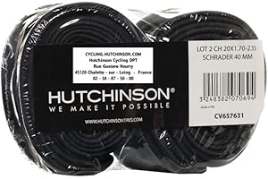 Hutchinson - Cámara de Aire - MTB - Junior - Estándar - Resistencia y Resistencia a los pinchazos - Válvula Shräder - Grosor 0,9 mm