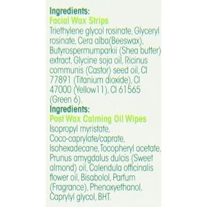 Nad's Hypoallergenic Facial Wax Strips, 24 strips (Pack of 2) - Image 3