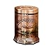 Produktbild GLL trash can TLS Retro-Fuß-Typ Mülleimer Home High-End-kreative Mülleimer Schlafzimmer Wohnzimmer Badezimmer (Farbe : Brass 10L)
