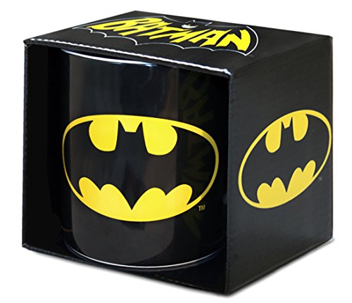 DC-Comics-Superheld-GC-Batman-Logo-XXL-Porzellan-Tasse-Kaffeebecher-schwarz-Lizenziertes-Originaldesign-LOGOSHIRT