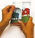 RoomMates Repositionable Childrens Wall Sticker Border - Transport