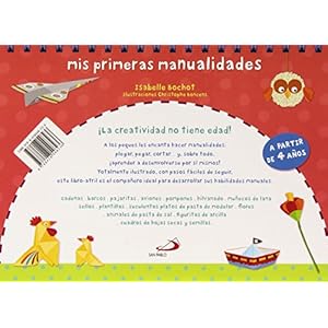 Mis primeras manualidades: para descubrir el placer de crear. Con papel, con lana, modelado, con pintura, con elementos naturales (Actividades y destr