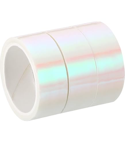 Nastro Washi Metallizzato Viola - 15mm X 5m, Adesivo Per Fai Da Te E Decorazione - Foto 2