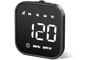 AMHVMU G4s GPS Smart Speedometer, speedometer car,Speeding Reminder and Fatigue Driving Reminder,USB plug and play,suitable for all car