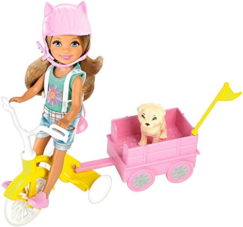 Preisvergleich Produktbild Barbie DWV60 - Chelsea und Dreirad