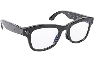 Yechiry Smarta Kameraglasögon, 5MP 1080p HD Camera Video Glasses AI Smart Glasses with 26 Languages ​​Translation, Music Play