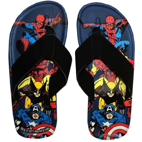 Preisvergleich Produktbild Marvel Comics Superheroes Men's Flip Flop Thong Sandals / L