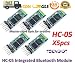Produktbild 5pcs HC-05 Integrated Bluetooth Module Wireless Serial Port Module HC05 |5 stücke HC-05 Drahtlose Serielle Bluetooth RF Transceiver Modul 6 Pin Master-Slave Bluetooth Extender Platte für Arduino und Echte