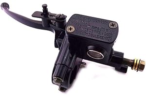 pnxq88 Frein Levier Accessoires Poignée Pompe Chariot Embrayage Avant Gauche Droit Scooter Cylindre Hydraulique Moto 50-250CC Quad Cyclomoteur Universel Dirt Vélo (Gauche) - As Image Show, Left