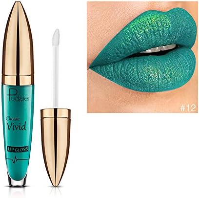 MeineBeauty Make Up Lip Gloss - Retro Lipstick Waterproof Womens Magic Color Mask Tint Easy Peel Off Long Lasting Makeup Lip Gloss Lipstick