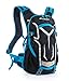 Produktbild VERDACHI Fahrradrucksack Damen Herren Wasserdicht Ultraleicht Blau Schwarz. Kleiner 18L Bike Rucksack Mit Netz Für Mountainbike (MTB) & Rennrad. Perfekt Auch Als Sportrucksack Wanderrucksack Trekkingrucksack Trinkrucksack Tagesrucksack.