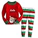 Produktbild Kinder Baby Jungen Mädchen, Stillshine - Weihnachten Kinder Weihnachten Pyjamas Set Weihnachtsmann Homewear Langarm Cartoon Baumwolle Nachtwäsche (130CM, Stil 4)