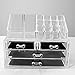 Apgstore Cosmetic Organizer Clear Acrylic Makeup Drawers Holder Case Box Jewelry Storage