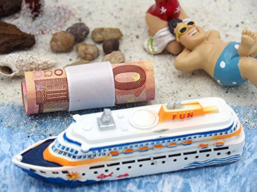 Geldgeschenk Verpackung Geldverpackung Kreuzfahrt Hochzeit Urlaub Geld - 2