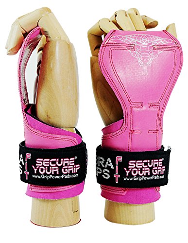 Cobra Grips Gewichtheben Handschuhe, Grippad Hochleistung Gurte, Alternative zu Poweranheben Haken, Poweranheben, für Kreuzheben mit Integrierte, verstellbare gepolsterte Handgelenksstütze Unterstützung. *PATENTED* – Produkt von Grip Power Pads®. Kein Rutsch gepolsterten Trägern für Bodybuilding 1 Jahr problemlosen Austausch Garantie. Alternative für Trainingshandschuhe - 2